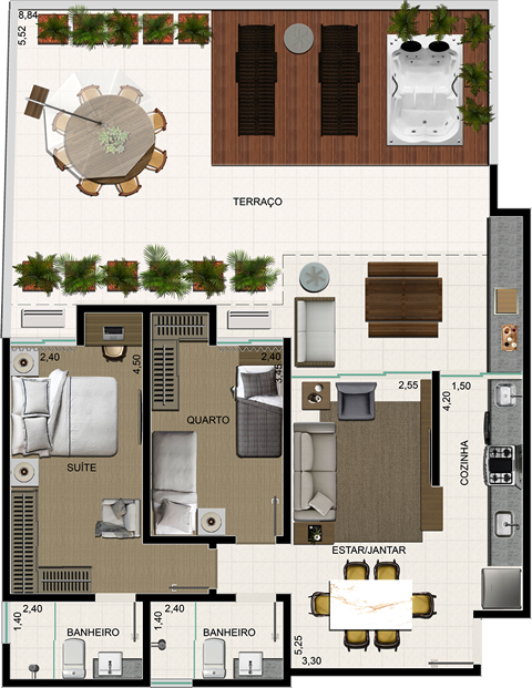 Apartamento 403 | Residencial Gabrielle